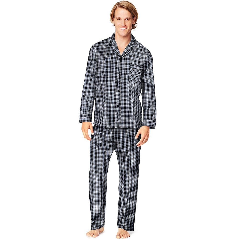 Hanes Men's Woven Pajamas Amazon.co.uk Clothing