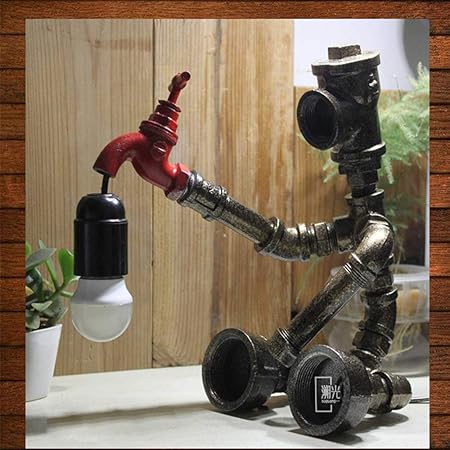 MZYKA Lámpara de Mesa de Escritorio Creativa, luz Decorativa de Lectura