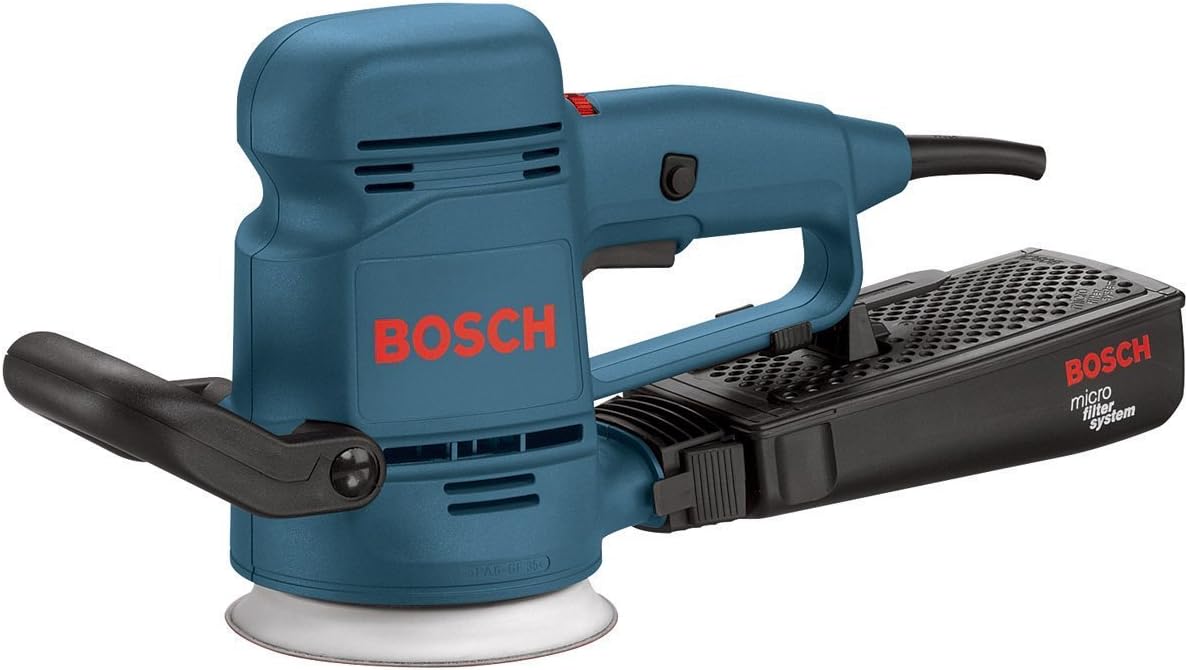 Bosch 3107DVS 3.3 Amp 5Inch Random Orbit Sander/Polisher with Dust