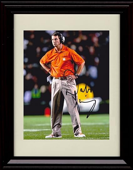 dabo swinney autograph
