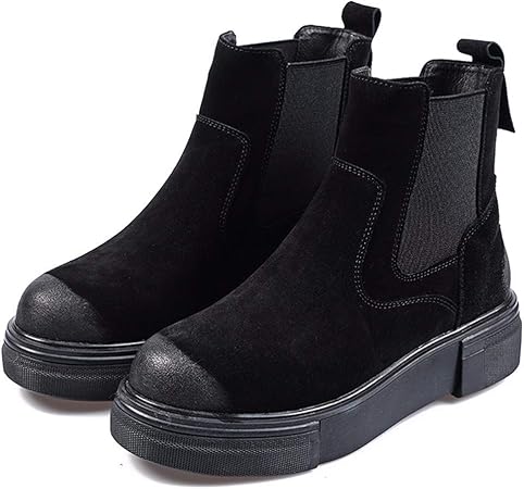 flat bottom chelsea boots
