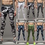 COOLOMG Compression Pants GYM Running Tights Length Pants Leggings For Men Youth Boy