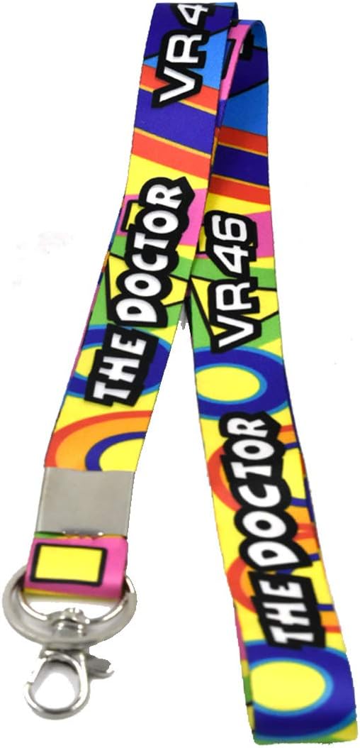 Faynci VR 46 The Doctor Sky Racing Fabric Clothing Key Chain