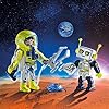 Playmobil 9492 Space Astronaut and Robot Duo Pack
