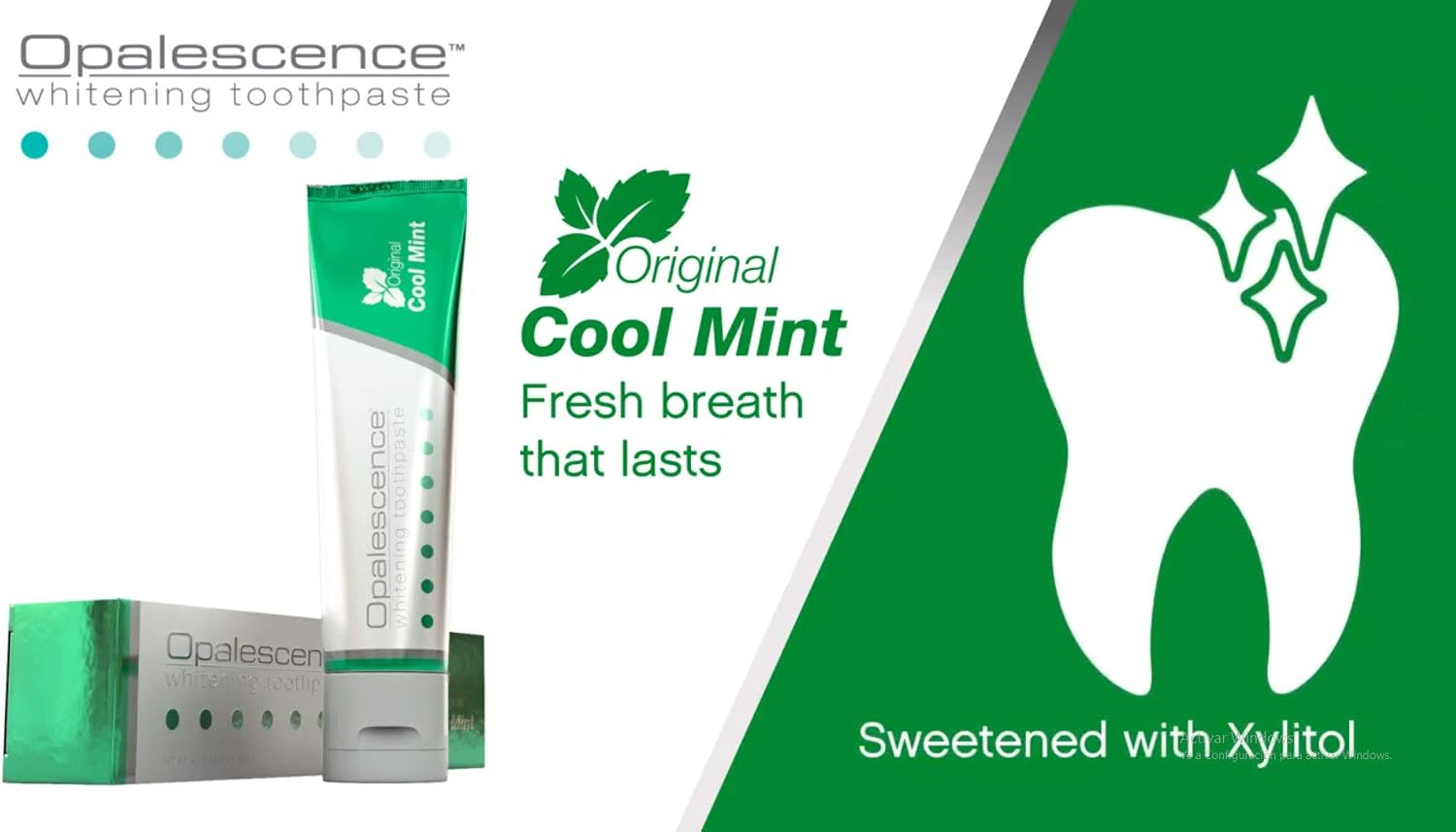 Opalescence Whitening Toothpaste Cool Mint with Fluoride 100ml, 100 ml (Pack of 1) - Image 4