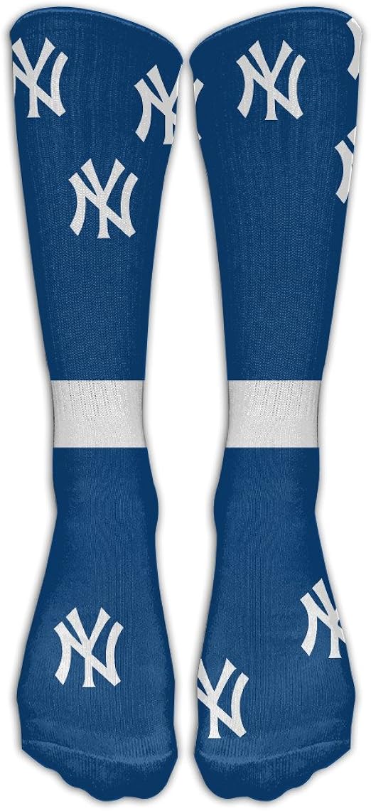 Unisex New York Yankees Cool Logo Print Knee High Socks Long Athletic Sport Socks Amazon.ca