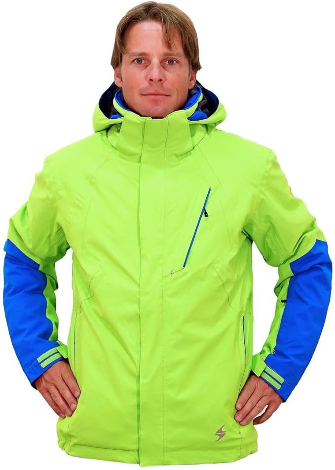 Blizzard Performance Jacket Ski jacket, Green Blue XXL Amazon.co.uk