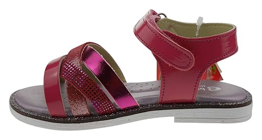 Billowy 6684c30 Leder Sandalen pink
