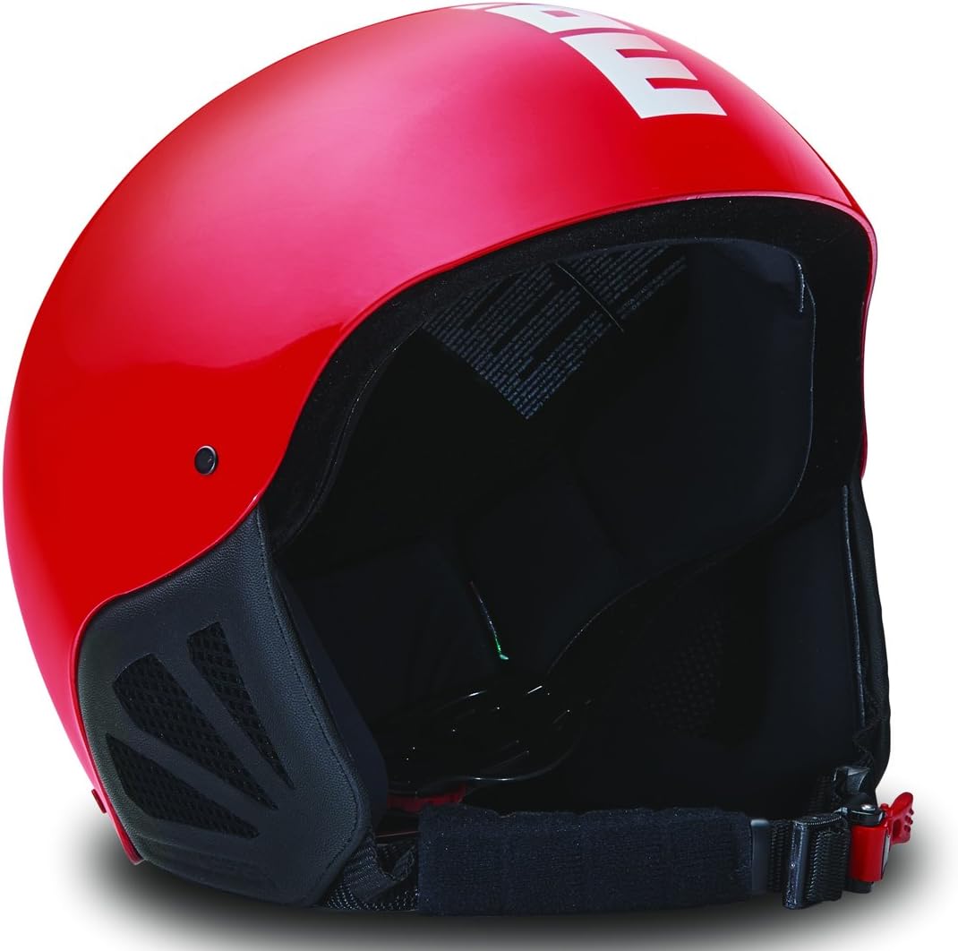 MOMO Design Komet18, Casco Sci Unisex Adulto, Rosso Lucido, M (58 cm