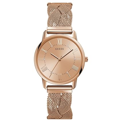 Guess Analog White Dial Women's Watch - W0546L3