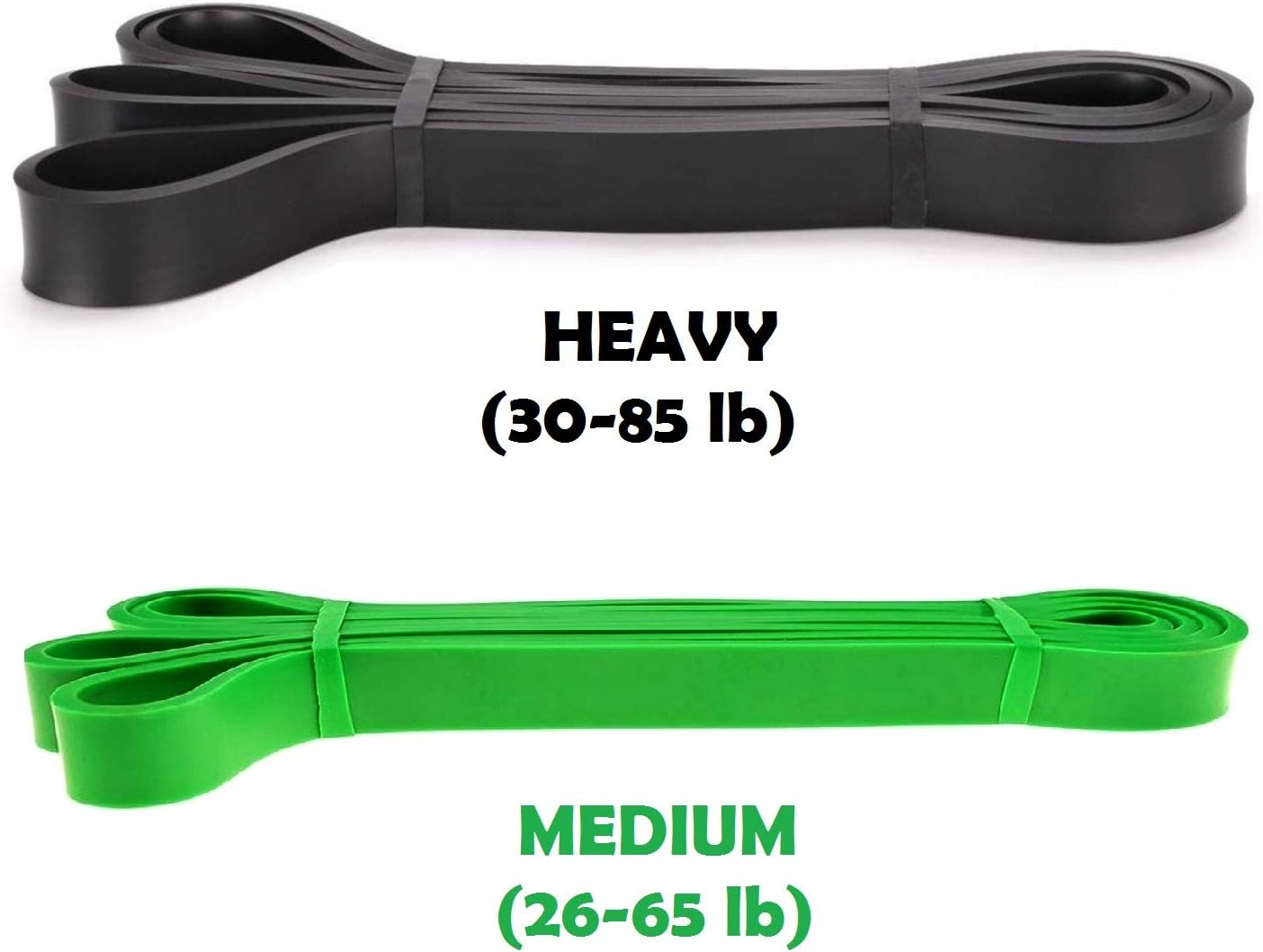 FEGSY Resistance Bands for Exercise, Stretch Loop Pull up Assist Bands for Fitness, Home Gym Workout, Stretching for Men, Women