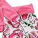 Baby Girls Long Sleeve Floral Hoodie + Pant 2 PCS Outfits Clothing Set (70 Fit 0-3M)