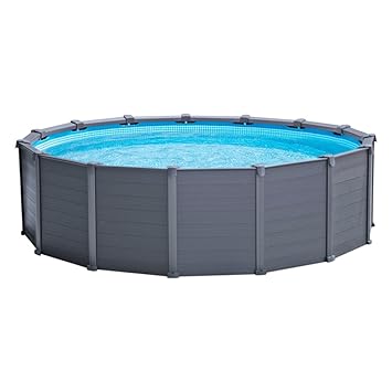 Intex 28382 Kit Piscine Avec Panneau Graphite 478 M X 124 M