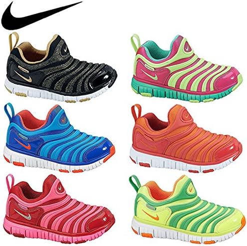 Amazon ナイキ Dynamo Free Ps ダイナモフリー Ps スニーカー スリッポン 女の子 男の子 ジュニア 18 0 オレンジ ライトグリーン 701 Nike ナイキ 運動靴 スニーカー
