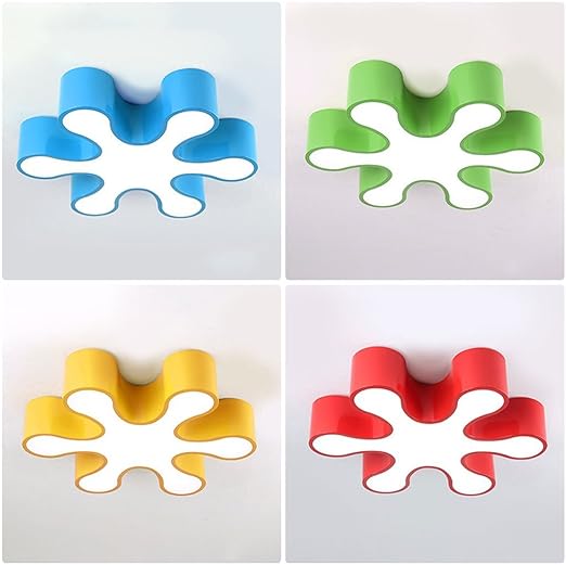 Longyu Plafonnier Chambre Denfants Dessin Animé Led Couleur