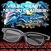 GELETE 3D Glasses for Movies Passive Unisex Passive 3D Glasses for LG, Panasonic, Vizio and All Passive 3D TVs & RealD 3D Cinema Glasses (12 Pack Give 4 Pack)thumb 2