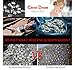 QueenDream Wedding Sash Bridal Belt Rhinestones and Crystal Sash Off White