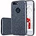 MILPROX Glitter Case Compatible for iPhone 8 Plus/7 Plus, Shiny Sparkle Bling, 3 Layer Hybrid Protective Soft Phone Case Compatible for iPhone 7 Plus/8 Plus