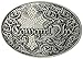 Buckle Rage Women's Southern Cowgirl Up Cross Aurora Borealis Belt, Silver, Medium