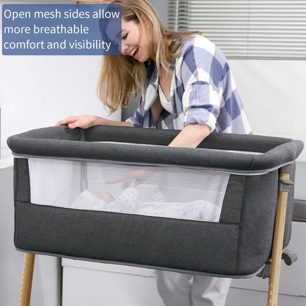 adjustable baby bassinet