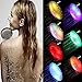 POLEND Rainbow 7 Color Changing LED Light Handheld Showerhead, Bathroom Showerhead, Easy Install, Water Powered (Two-Year Warranty)