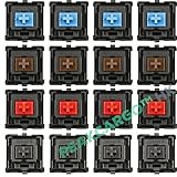 16 pcs. Set CHERRY MX Series Keyswitches Keymodule (Blue, Red, Brown, Black) Mechanical Keyboard Switches Replacement