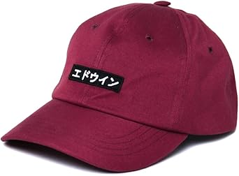 edwin 6 panel ball cap