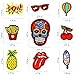 Bowisheet Iron On Patches 26 Pcs Embroidered Motif Applique Assorted Size Decoration Sew On Patches for DIY Jeans Jacket, Clothing, Handbag, Shoes,Caps