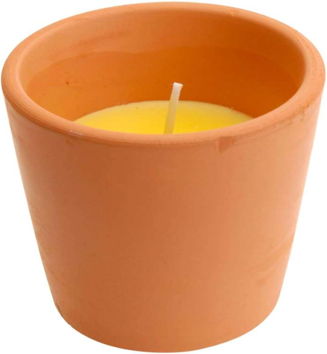 Citronella Candle 07935 Candela Citronella + Vaso Terracotta Marrone 8