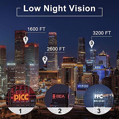 Night Vision monocular,40x60 HD Optical Monocular Hunting Camping Hiking Telescope - Thumbnail 4