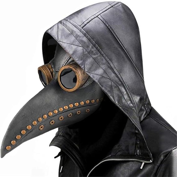 Amazon Eraspooky ペスト医師マスク 鳥 長鼻 カラス くちばしマスク コスチューム スチームパンク ハロウィン コスプレ パーティー 小道具 One Size コスプレ 仮装 通販