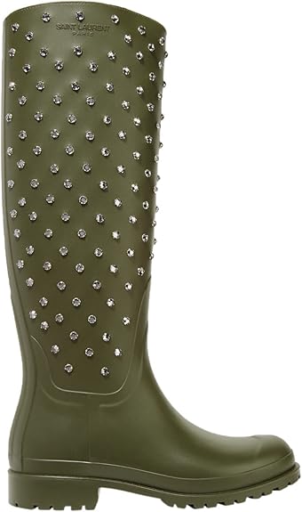 saint laurent festival rain boots