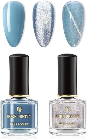 Amazon Born Pretty スノーライトキャツアイネイルポリッシュ 猫の目マニキュア マグネットで模様を入れる ベースカラー付き 6ml ネイルポリッシュネイルアートセルフネイル Born Pretty ビューティー 通販