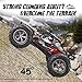 VATOS 1/12 RC Truks Off Road Remote Control Cars Rechargable 2.4GHz Fast Remote Control Car 2WD Waterproof All Terrain Remote Control Car | 26+ MPH Remote Control Truck | RC Cars for Kids and Adults