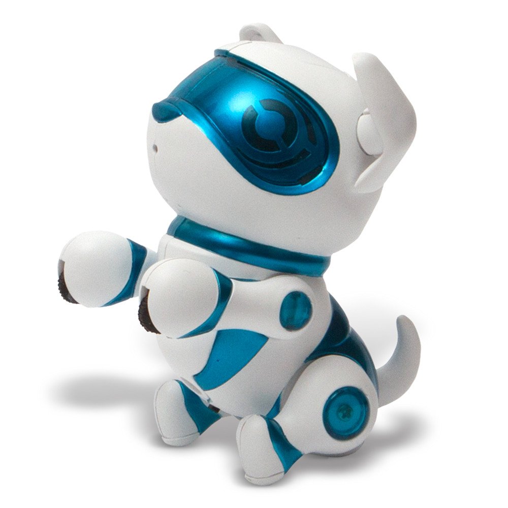 Dog Robot Chip Wowwee Toy White Zoomer Tekno Interactive Pet New Blue