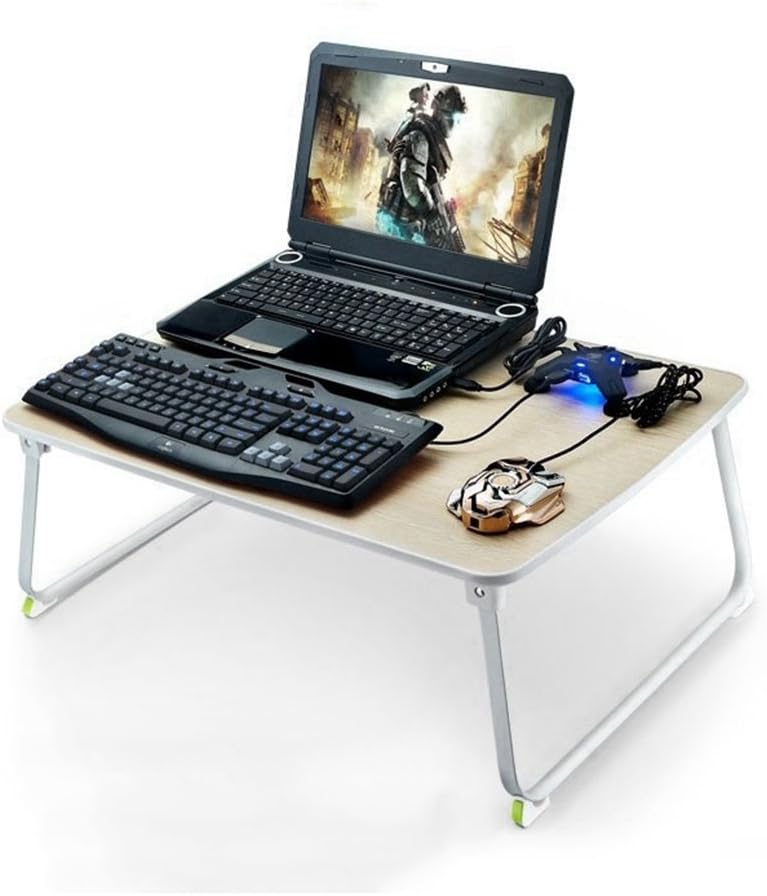 zdz Folding table Notebook Table,notebook Stand,Study Desk,Portable Bar Table,Foldable Laptop Bed Table For Game,Multipurpose In Dorm, Home, Park, Garden (Aluminum Alloy Legs)(Supporting Up To 40kg)