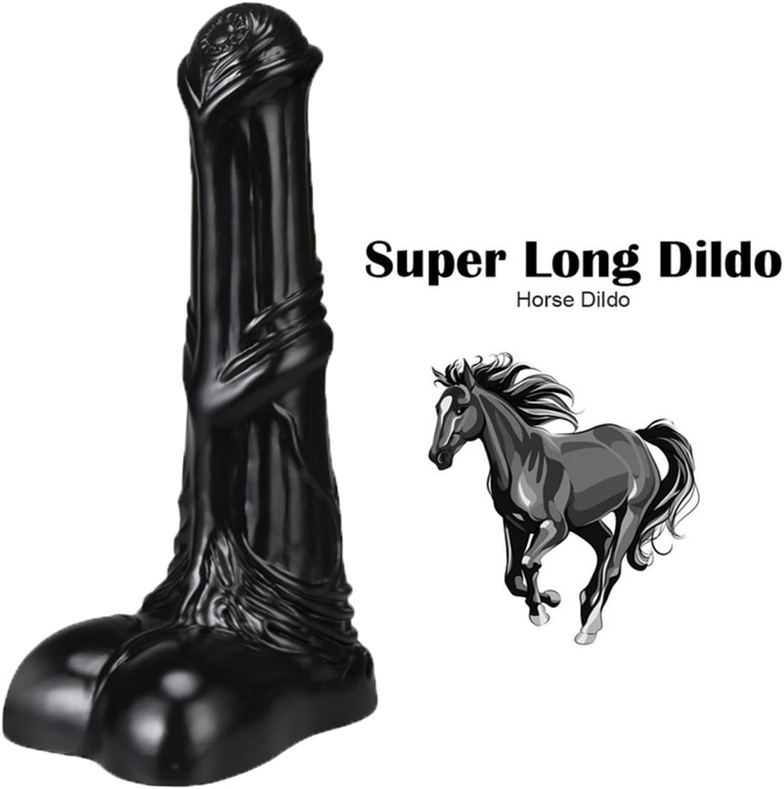 Gode Realiste 10 Inch Animaux Penis Vraie Bite De Cheval Amazon Fr Hygiasne Et Soins Du Corps