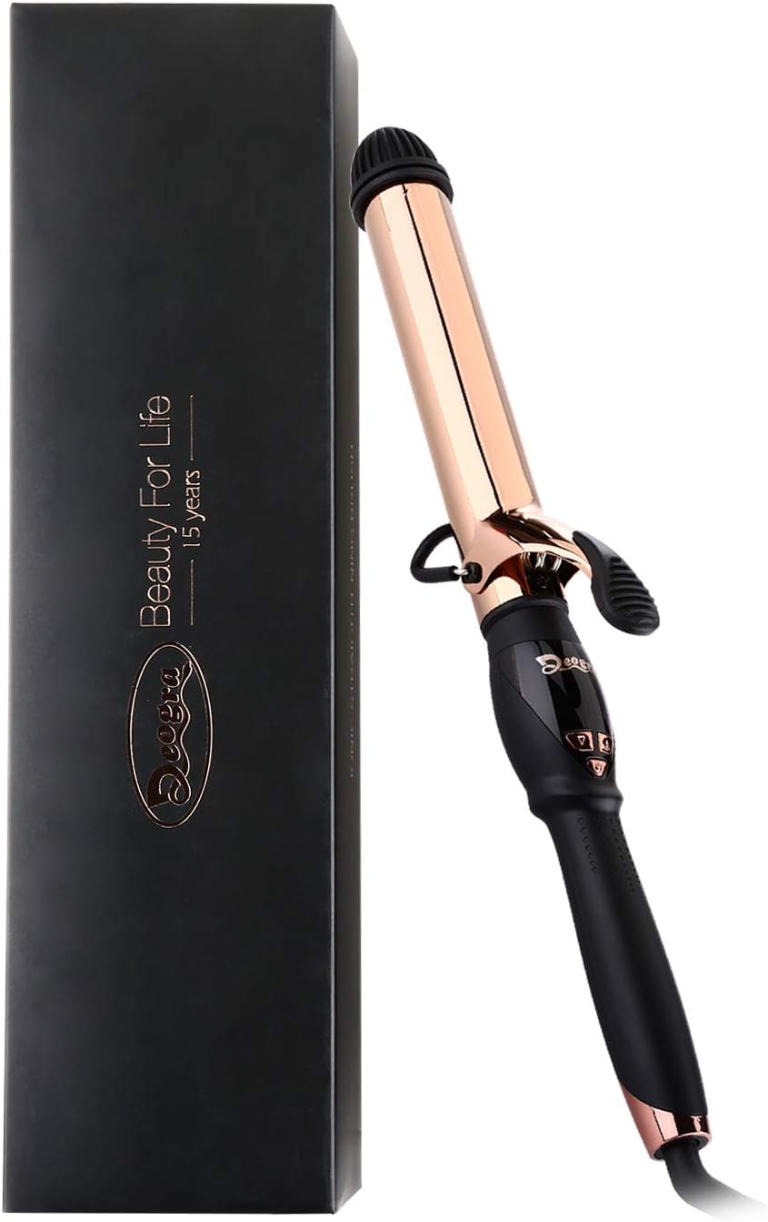 Professional 1 25 Inch Hair Curling Iron Titanium Curling Wand