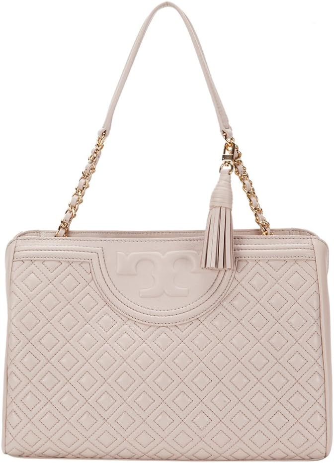 Tory Burch Fleming Open Shoulder Bag 34359-042 Bedrock