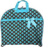 Ever Moda Polka Dot Prints - A Collection of Hanging Garment Bags (40-inch)