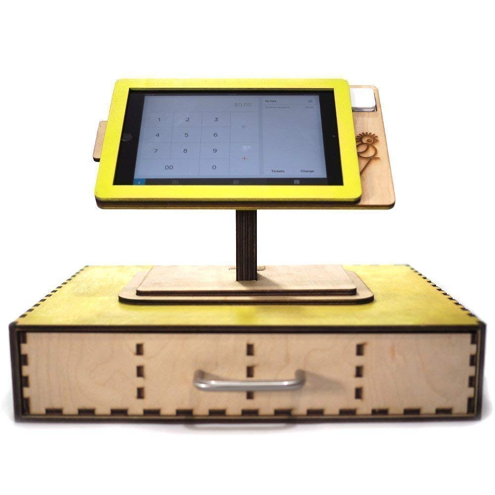 Square POS Stand for iPad Mini 1, 2, 3 and 4/ Laser cut and