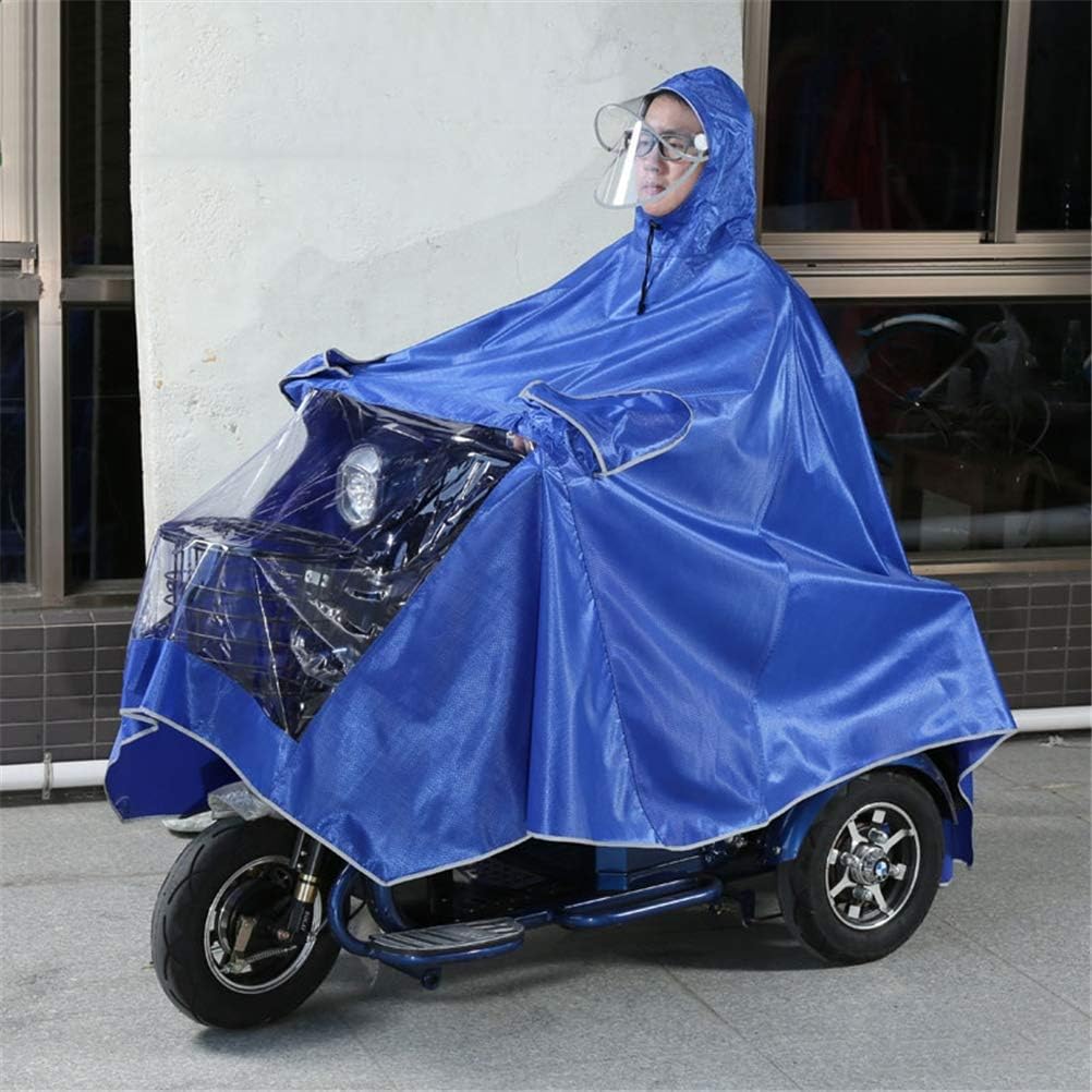 GLJY Waterproof Large Rain Cape Coat Mobility Scooter Motorcycle
