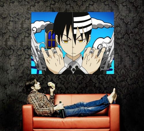 XJ1615 Death The Kid Soul Eater Anime Art HUGE GIANT WALL Print POSTER