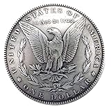F9711-B Morgan Silver Dollar Coin Reproduction Concho 10pcs Reverse
