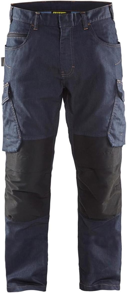 Blakläder 149711418999C52 Service Trousers Size Denim in Navy Blue/Black, C52