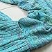 Handmade Mermaid Tail Blanket Crochet , T-tviva All Seasons Warm Knitted Bed Blanket Sofa Quilt Living Room Sleeping Bag for Kids and Adults(72.8