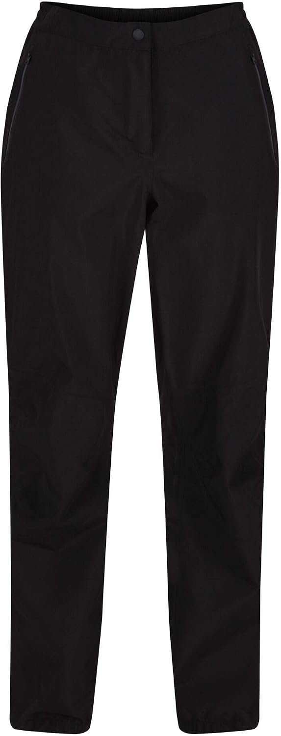 Regatta Women's Highton Waterproof Overtrousers Black
