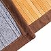 5' X 8' Floor Carpet, Bamboo Area Rug Floor Carpet Natural Bamboo Non-Slip Roll Runner Indoor Outdoor for Bathroom, Kitchen, Garden