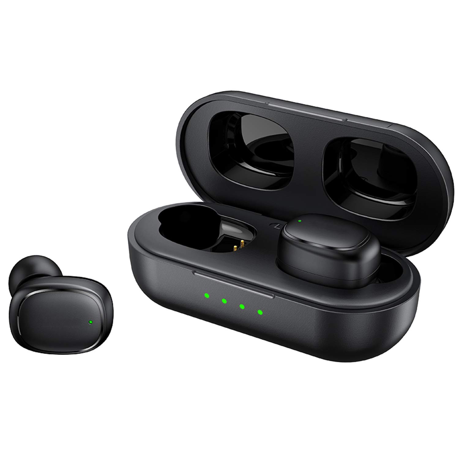 Wireless Earbuds, Bluetooth Sport Headphones Stereo Bass Sound Ture TWS Earbuds Over Ear Sweatproof Headset 30 Hours Playtime Bluetooth Earbuds with Mic and Charging Case for Running/Working/Gym AJ