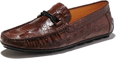 crocodile slip ons
